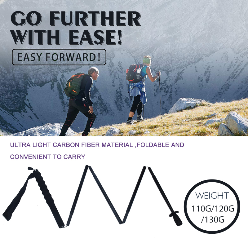 Trekking Pole Carbon - Carbon Fiber Hiking/Trekking Poles | Ultra-Lightweight