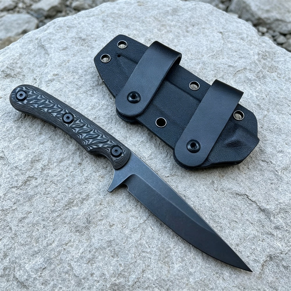 Outdoor Adventure Holidays - EDC Outdoor Straight Knife 7Cr13Mov Adventure