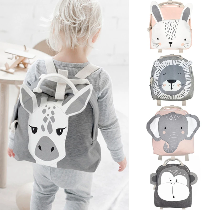 Outdoor Adventure For Kids - Animal Plush Backpacks Monkey and Koala
