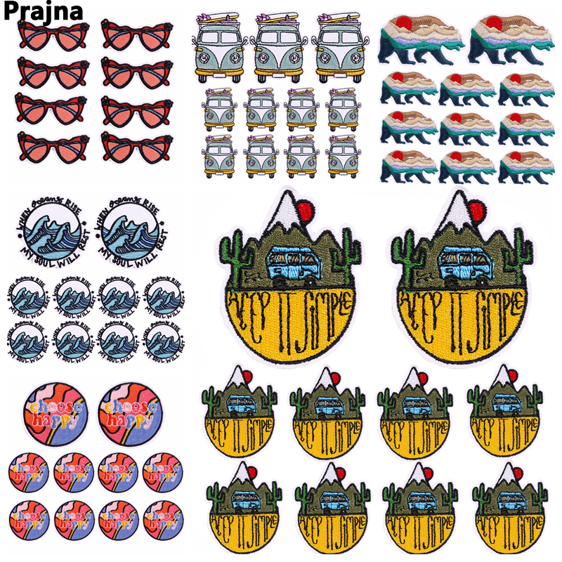 Outdoor Adventure Travel Show - 10PCS Iron On Patches Outdoor Travel