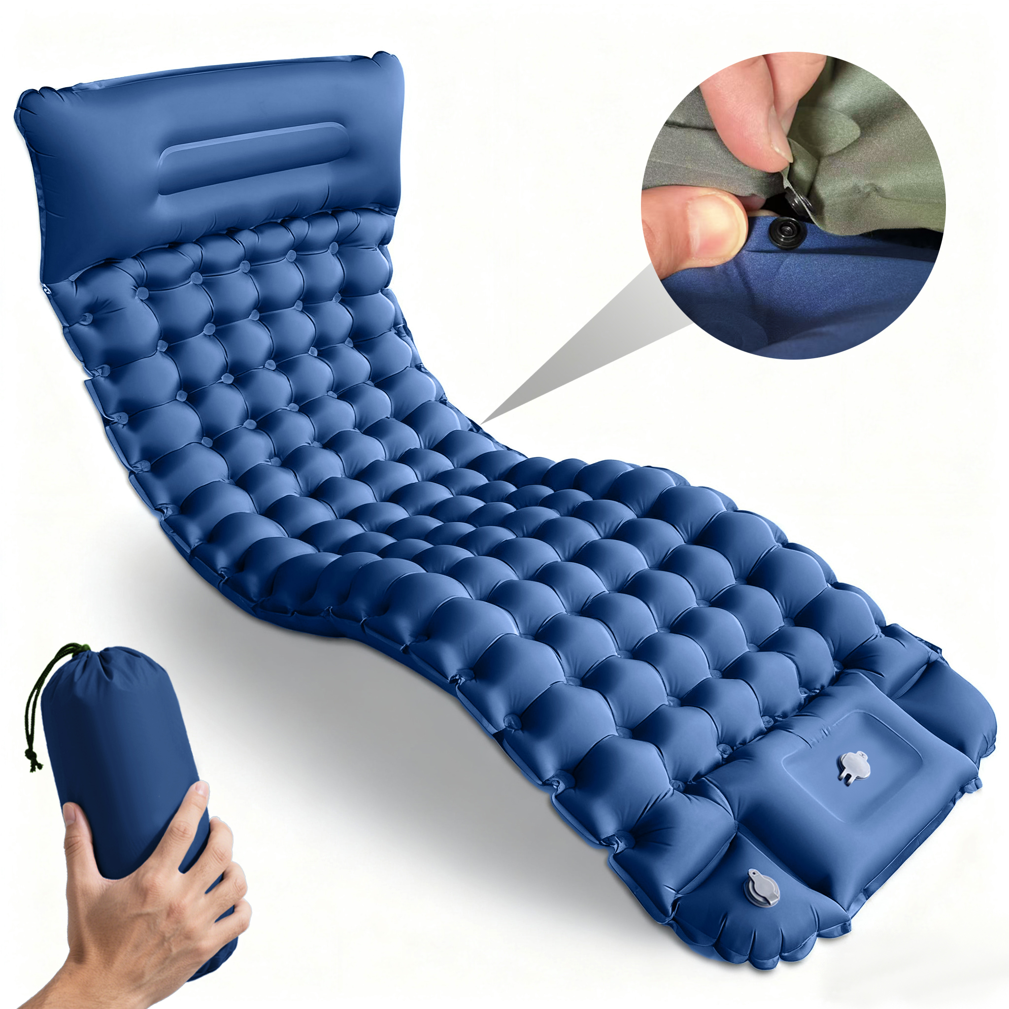 Outdoor Adventure Ideas - Cozy 10cm Thick Inflatable Mattress -
