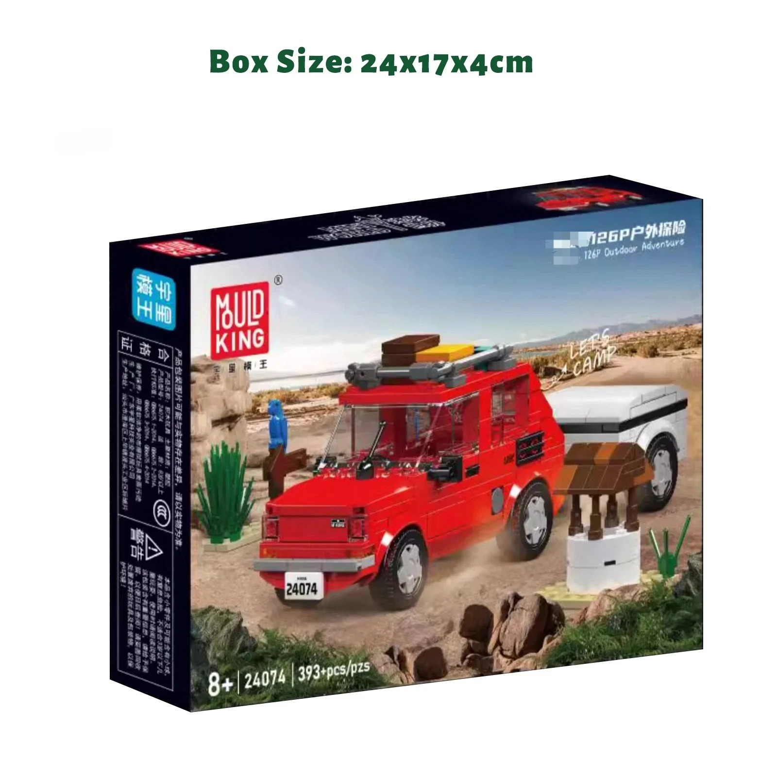 Outdoor Adventure For Kids - Mould King 24074 393pcs 126P Outdoor