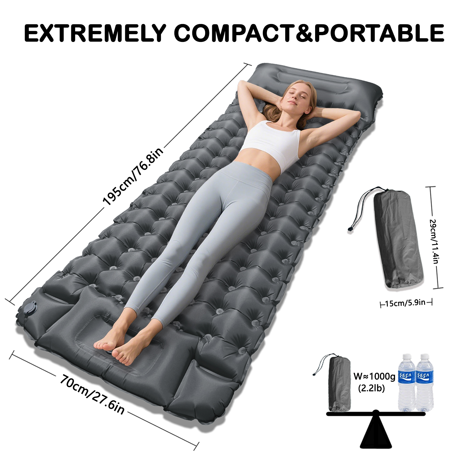 Cozy 10cm Thick Inflatable Mat – Outdoor Adventure Ideas Bewertung und Preis