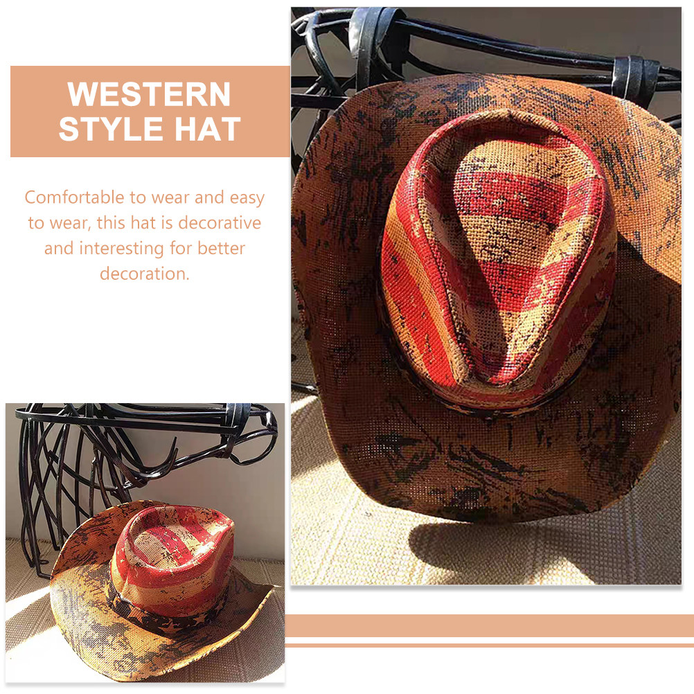 Western Style Straw Hat Unisex – Outdoor Adventure Usa Bewertung und Preis