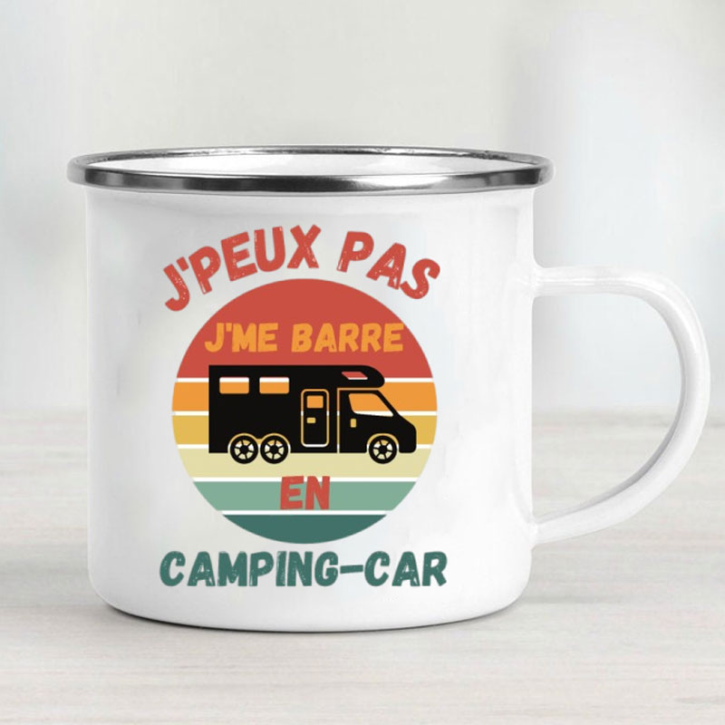 Camping Car Enamel Mug Adventu – Outdoor Adventure Ideas Bewertung und Preis