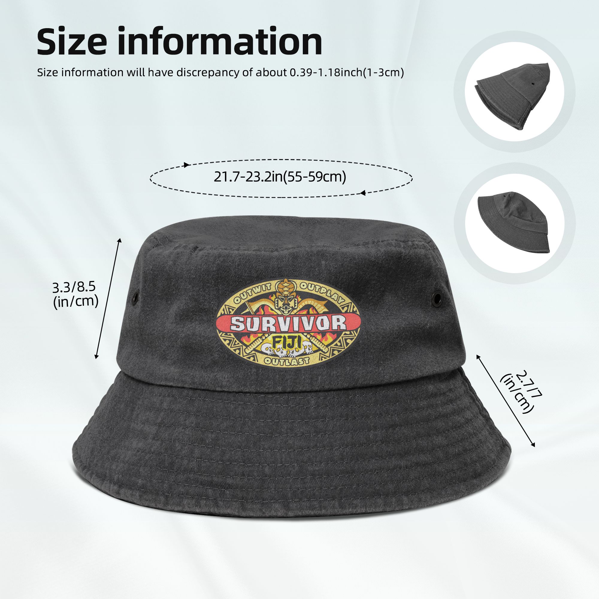 Unisex Distressed Denim Bucket – Outdoor Adventure Ideas Bewertung und Preis