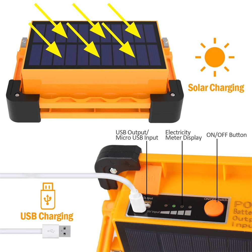 350W Rechargeable LED Solar Wo – Outdoor Adventure Jobs Bewertung und Preis