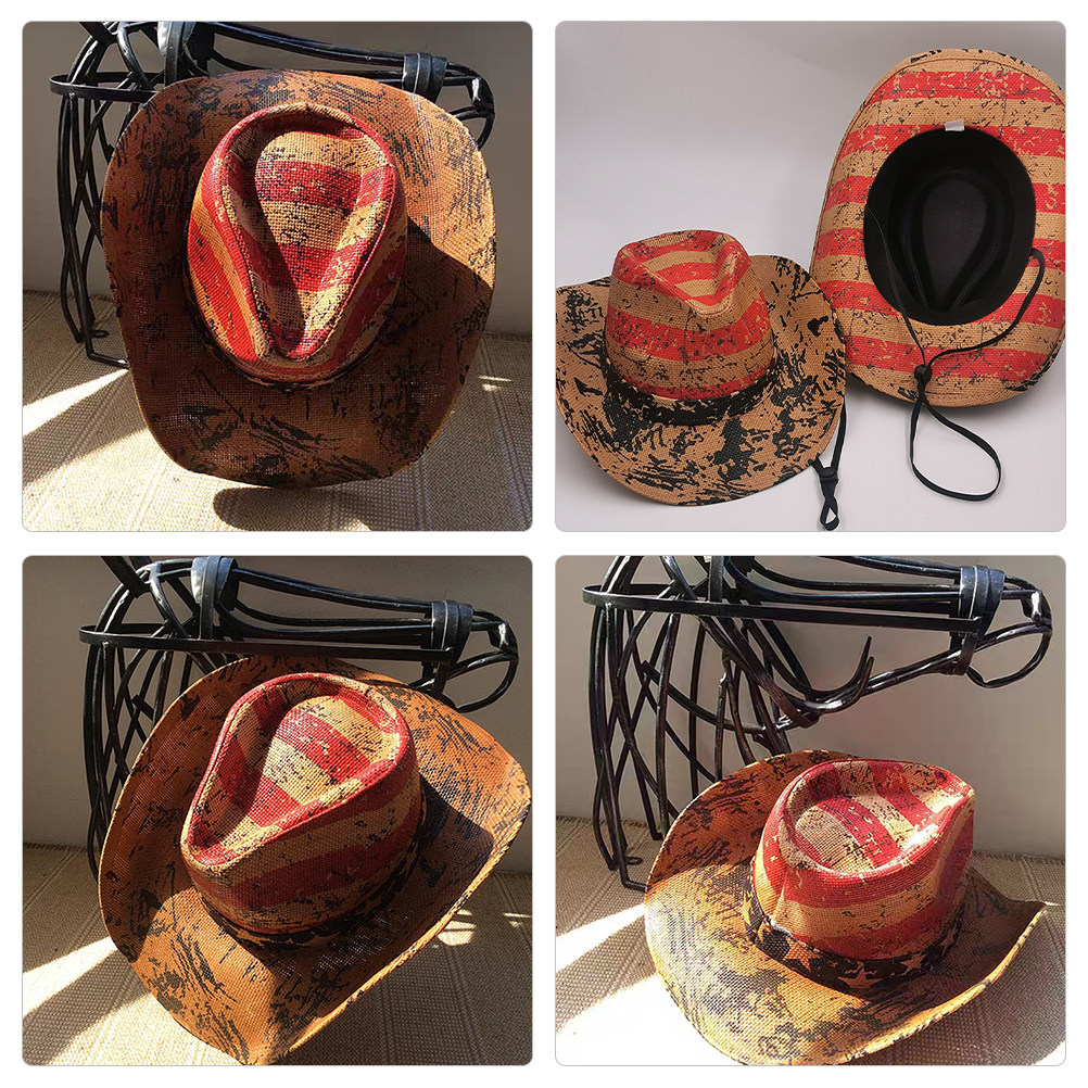 Cowgirl Straw Hat Western Styl – Outdoor Adventure Usa Bewertung und Preis