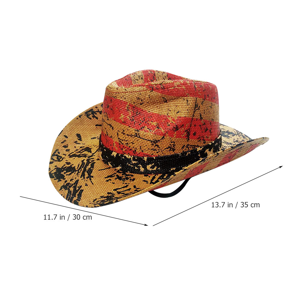 Cowgirl Straw Hat Western Styl – Outdoor Adventure Usa Bewertung und Preis