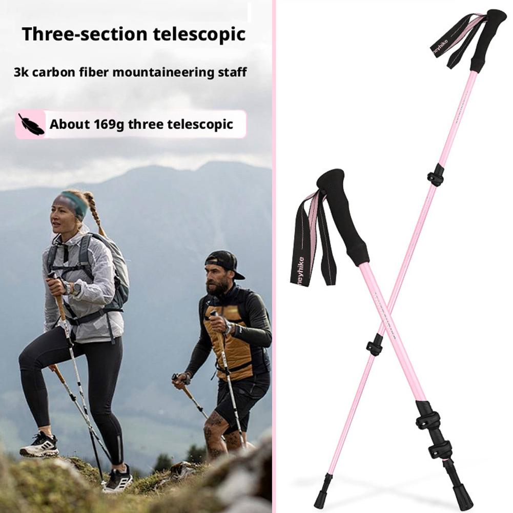 Ultralight Foldable 3-sections – Trekking Pole Carbon Bewertung und Preis
