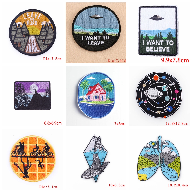 10PCS Rainbow Patch Mountain A – Outdoor Adventure Travel Show Bewertung und Preis