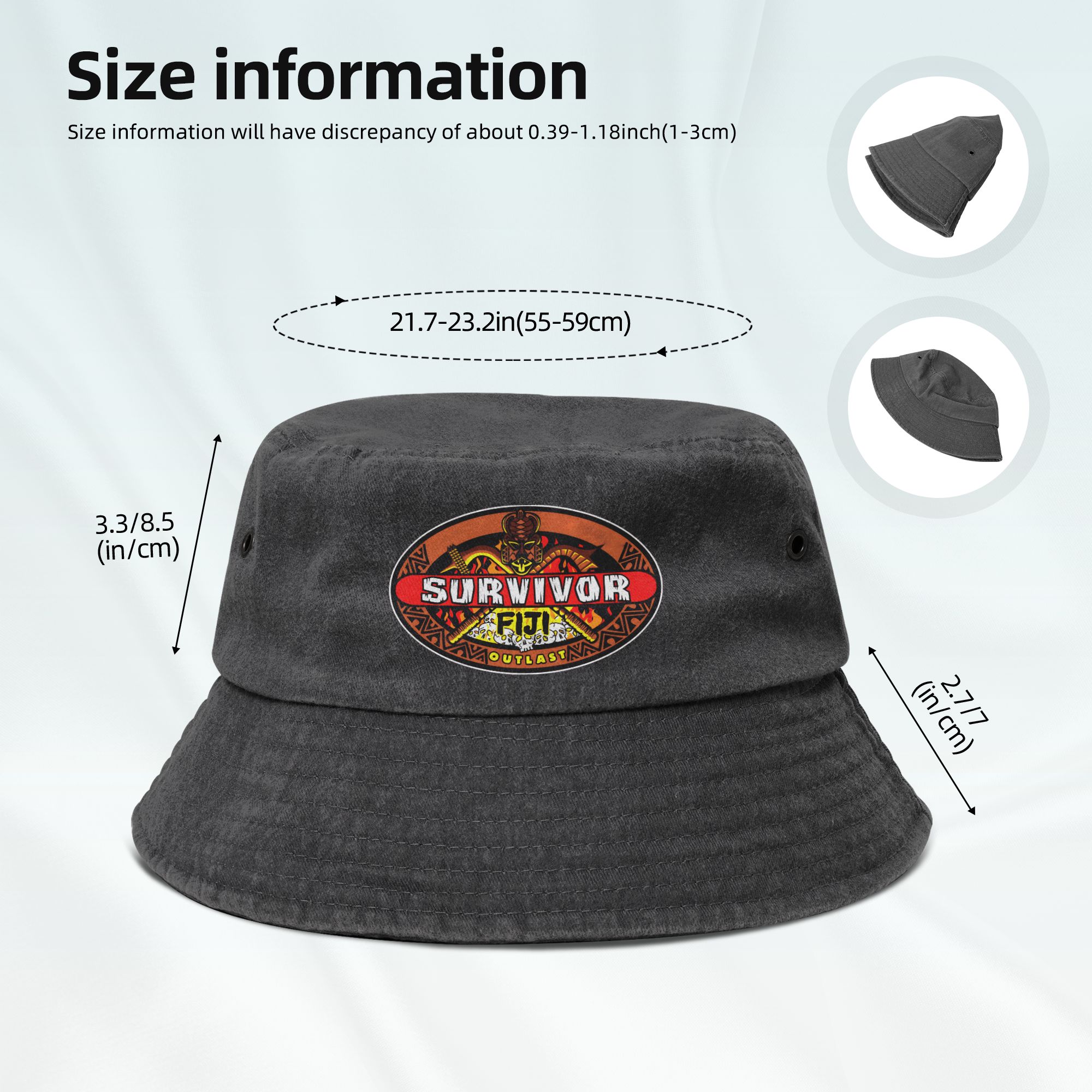 Unisex Distressed Denim Bucket – Outdoor Adventure Ideas Bewertung und Preis