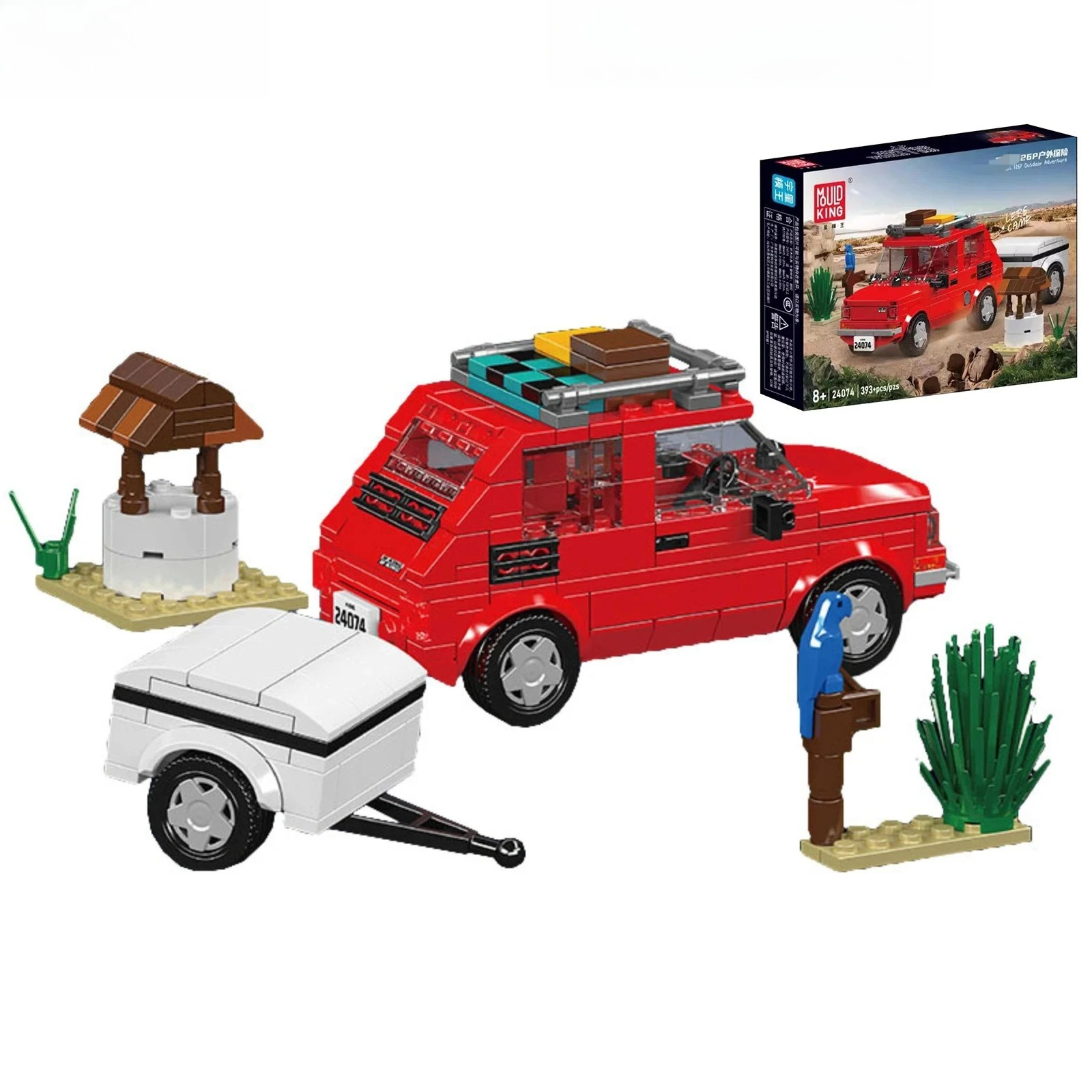 Mould King 24074 393pcs 126P O – Outdoor Adventure For Kids Bewertung und Preis
